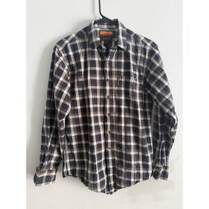 Ball and Buck The Scout Shirt Mens Medium Plaid Button Down Made‎ in USA